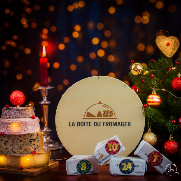 calendrier avent 7 fromages Les Nouveaux fromagers
